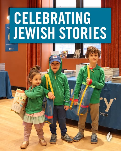 This #InternationalLiteracyDay, we’re celebrating the joy of Jewish storytelling with our partner @pjlibraryinnewyork. 📚
 
Through @pjli…