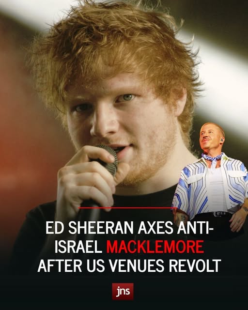 🚨BREAKING—Macklemore will no longer appear on the remaining Ed Sheeran U.S. tour dates he was scheduled to support.

According to the to…