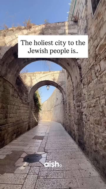 Jerusalem has been at the heart of Jewish life for thousands of years. ❤️

It is the holiest city in Judaism, home to the Temple Mount, w…