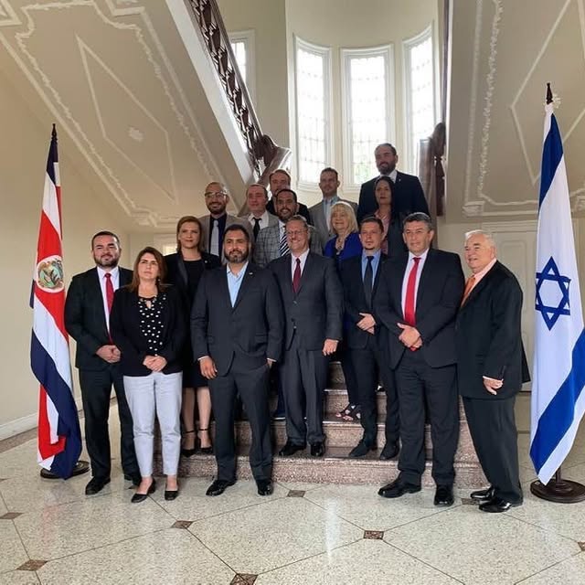 Amazing meetings with LCI delegation and Christian Congressman Caucus and Israeli Ambasador in Costa Rica 🇨🇷 #LatinosForIsrael