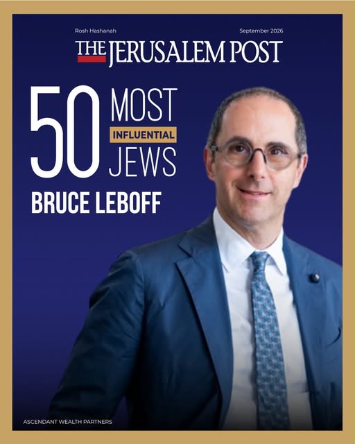 Bruce Leboff, Chairman of the World Board of Trustees of Keren Hayesod-UIA, was named among the 50 Most Influential Jews of 2026 by @thej…