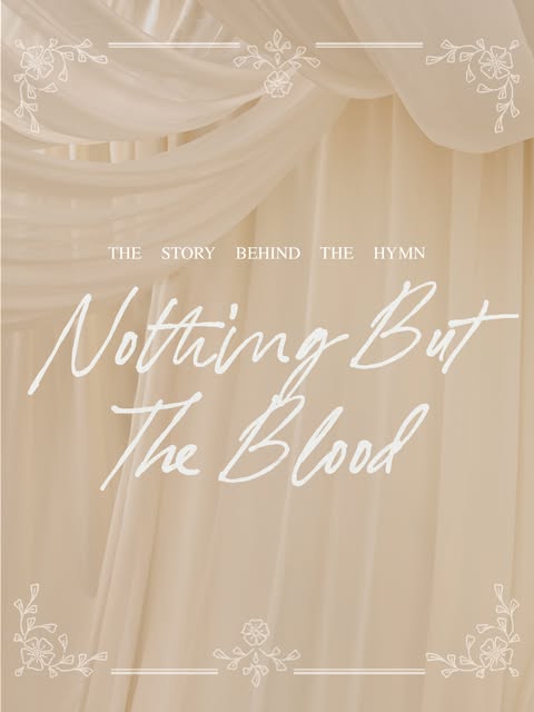 “Nothing But the Blood” has carried this truth for generations: redemption comes through Jesus alone. Swipe to read the story behind the…
