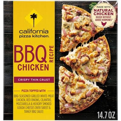 California Pizza Kitchen BBQ Recipe Chicken Frozen Crispy Thin Crust Pizza