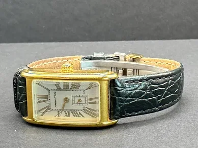 Hamilton Ardmore H112310 Tank Style Watch Gold