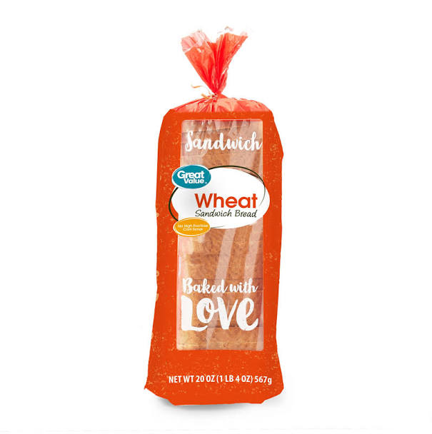 Great Value Wheat Sandwich Bread