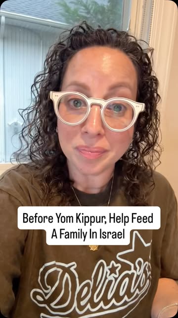 Before Yom Kippur, it’s customary to give to charity and help make sure families have food on the table. Thank you SO much to everyone wh…