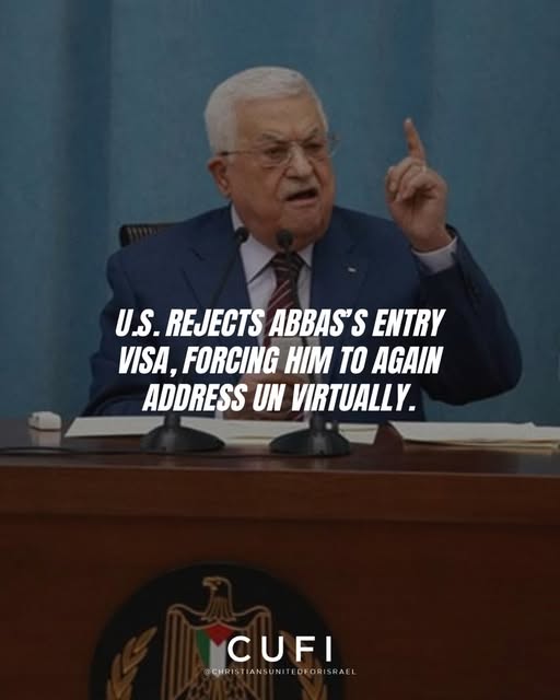 For the second year in a row, the United States has denied Palestinian Authority President Mahmoud Abbas’s application for an entry visa…
