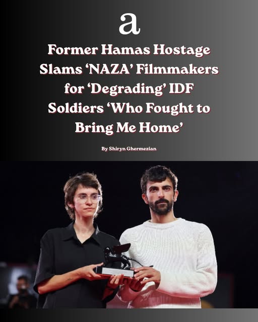He survived 505 days in Hamas captivity. Now, Eliya Cohen is speaking out against the Israeli filmmakers being celebrated for “NAZA.”

Co…