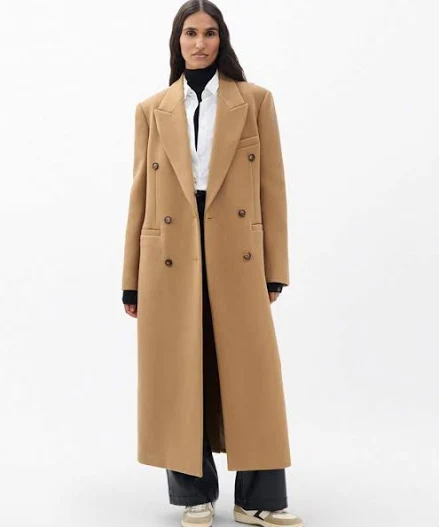 rag & bone rag & bone Vienna Double Breasted Wool Coat
