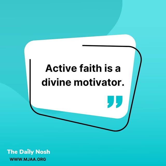 www.mjaa.org
The Daily Nosh by Joel Chernoff:

At that time Joshua spoke to the Lord in that day when the Lord gave the Amorites over to…