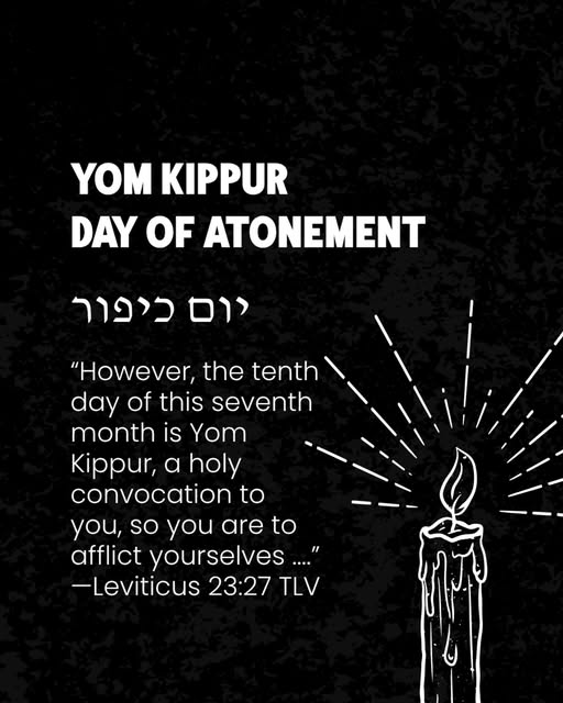 Thank You, Lord, for Your mercy and forgiveness.
Yom Kippur begins at sundown on September 20. Download our new Yom Kippur Devotional, “T…