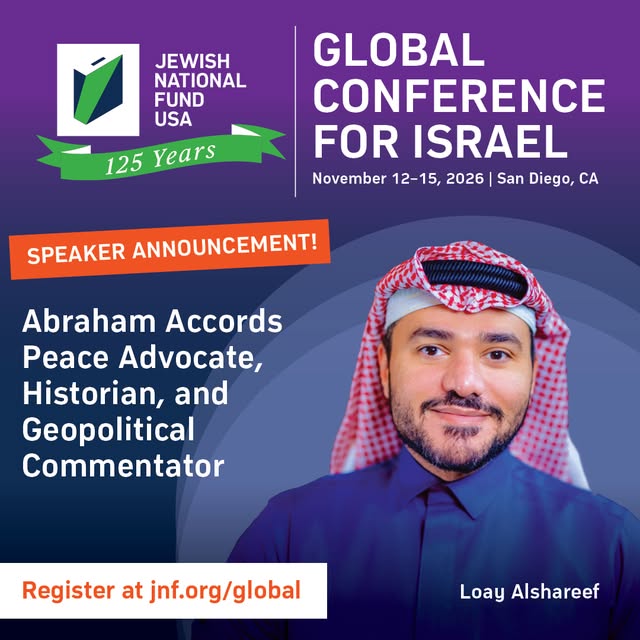 A new voice is joining us in San Diego.

Abraham Accords peace advocate, historian, and geopolitical commentator @lalshareef is coming to…