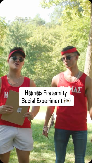 We Started A Hamas Fraternity On Campus

Back to school season. Zach set up a table for a brand-new anti-Zionist fraternity and asked fre…