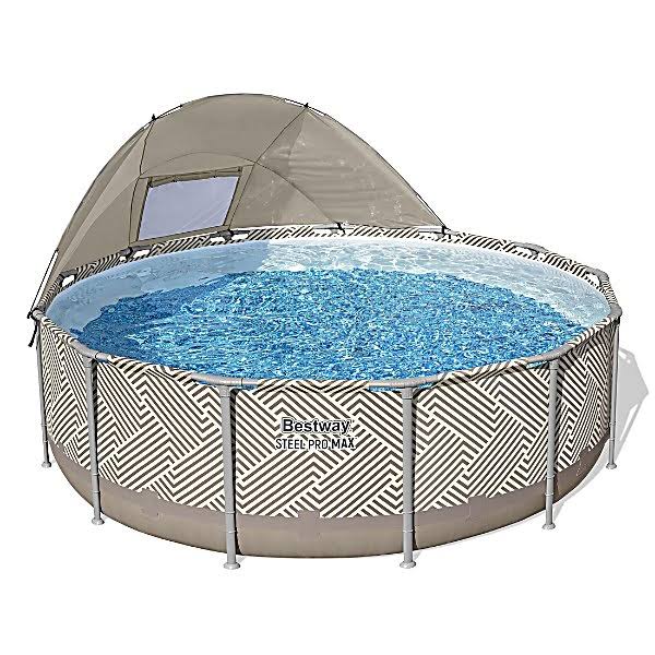 Bestway Steel Pro MAX 13 ft. x 42 in. Canopy Round Pool Set