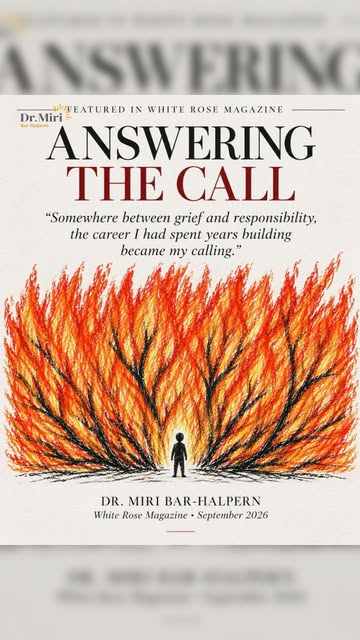 There are moments in life that quietly change the direction of everything.

In my new essay, “Answering the Call,” featured in White Rose…
