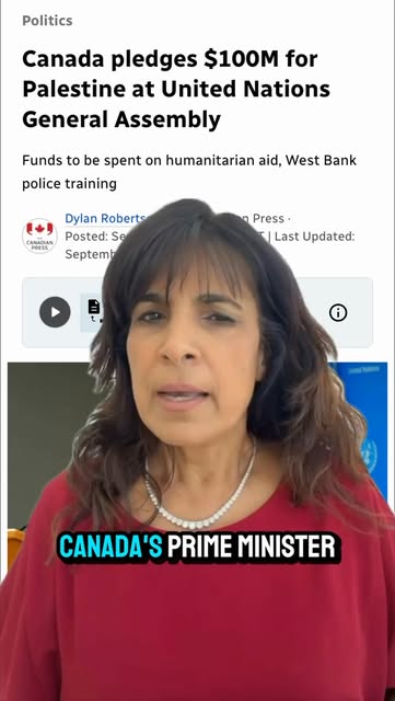 Canada’s Prime Minister promised another $100 million to Palestinians. Here’s our take >>