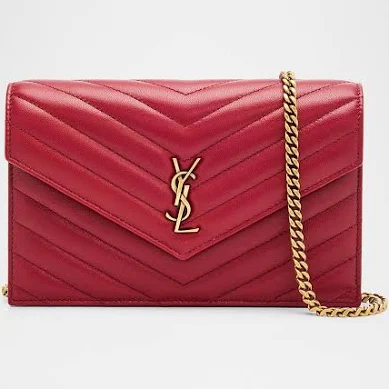 Women's Saint Laurent Cassandre YSL Quilted