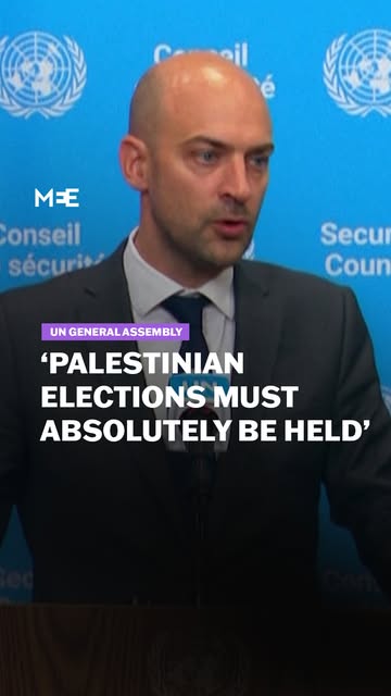 French Foreign Minister Jean-Noel Barrot said the Palestinian elections scheduled for November “must absolutely be held” during a press b…