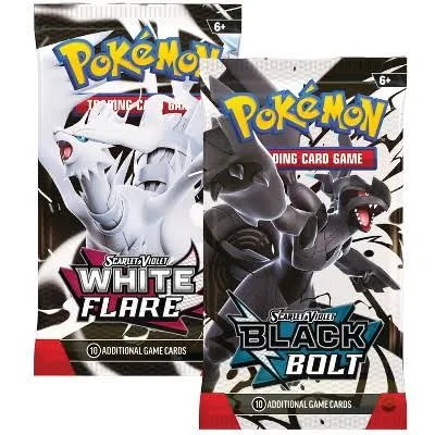 Pokemon Black Bolt Booster Bundle and White Flare Booster Bundle