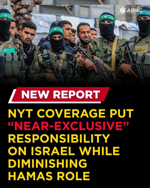 The New York Times’ coverage of the first months of the war in Gaza displayed a clear bias against Israel by downplaying the country’s ca…