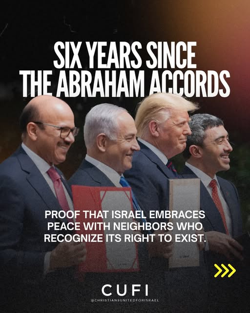 Six years ago, the Abraham Accords opened a new chapter in the Middle East—one built on recognition, cooperation and peace.

The agreemen…