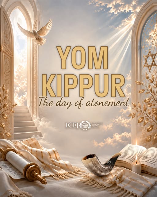 Yom Kippur — the Day of Atonement — is a time of reflection, repentance, and seeking God with humility. ✨ May this day remind us of His m…