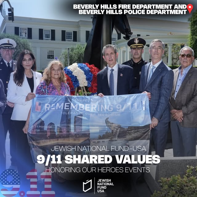 Nationwide, we came together to honor our heroes. 🇺🇸

Across the country, Jewish National Fund-USA’s 9/11 Shared Values events honored…