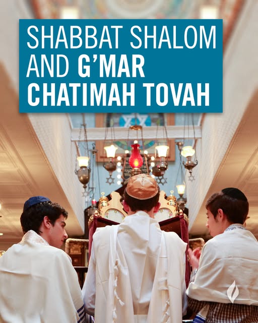 Just ahead of Yom Kippur, we wish you and yours a restful Shabbat — and may we all be sealed in the Book of Life for a healthy and peacef…