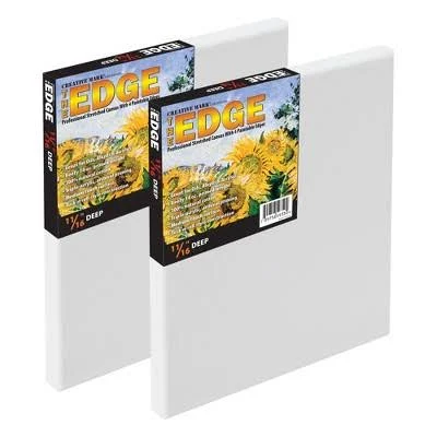 The Edge All Media Cotton Deluxe Stretched Canvas