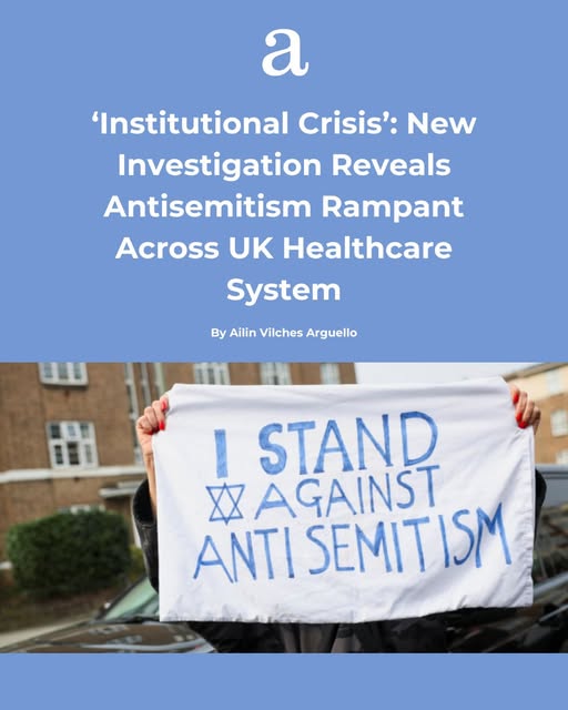 A new investigation has exposed what campaigners describe as an “institutional crisis” of antisemitism across Britain’s public healthcare…