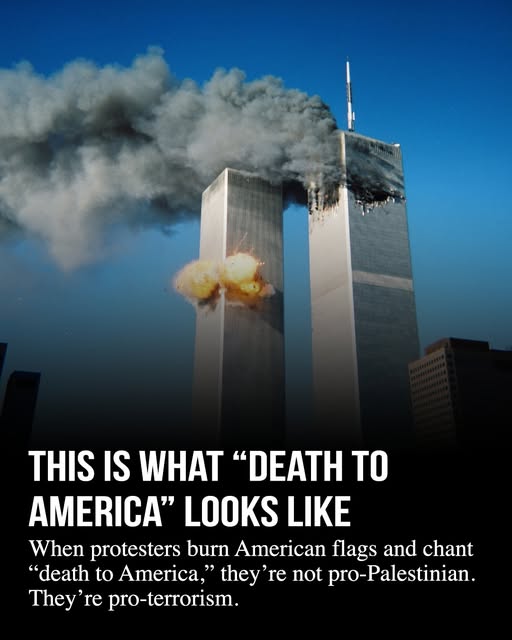 The people chanting "death to America" in the streets don't mean it figuratively.

They want more 9/11s. More October 7s. More death. Les…