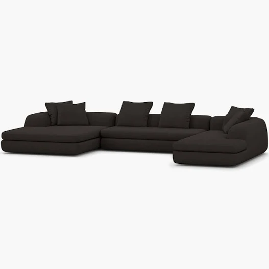 Design Within Reach Design Within Reach Atlason Americano Asymmetrical Double Chaise Sectional
