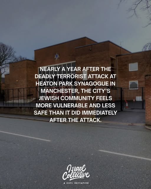 Heaton Park synagogue rabbi Daniel Walker says tighter security has failed to restore confidence as antisemitism rises and the community…