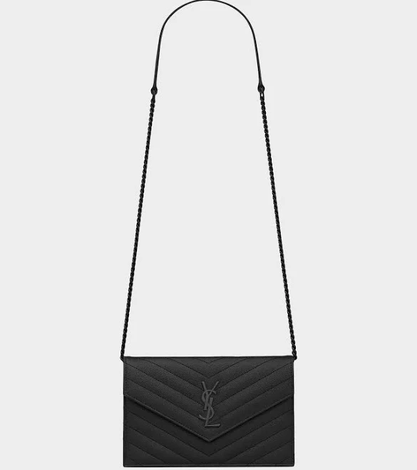 Saint Laurent Saint Laurent Women's Chevron Quilted Leather Crossbody Bag