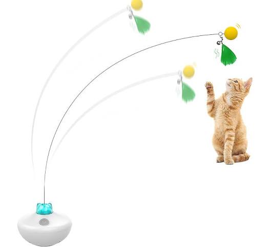 PawsPik Interactive Rechargeable Exercise Tumbler Cat Toy