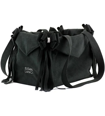 Black Tote Dog Handbag Carrier | Susan Lanci