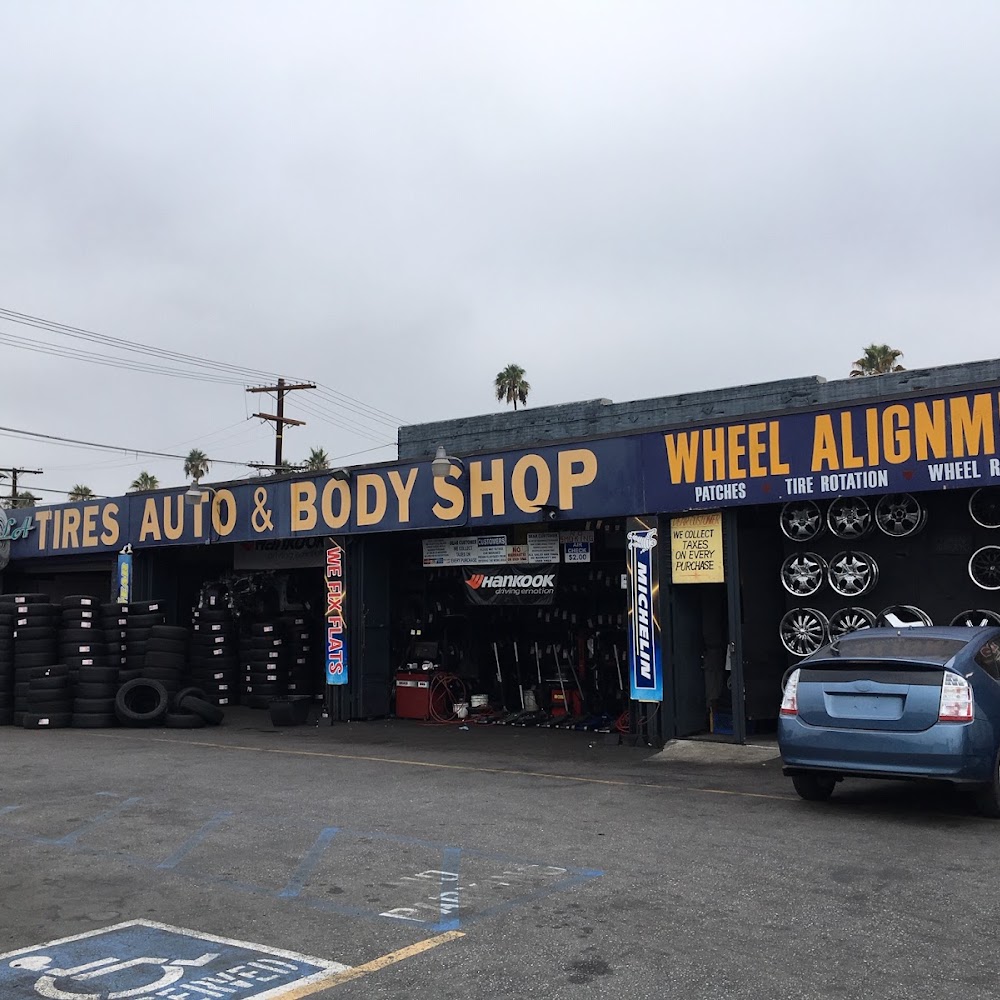L.A. Tires Auto & Body Shop.