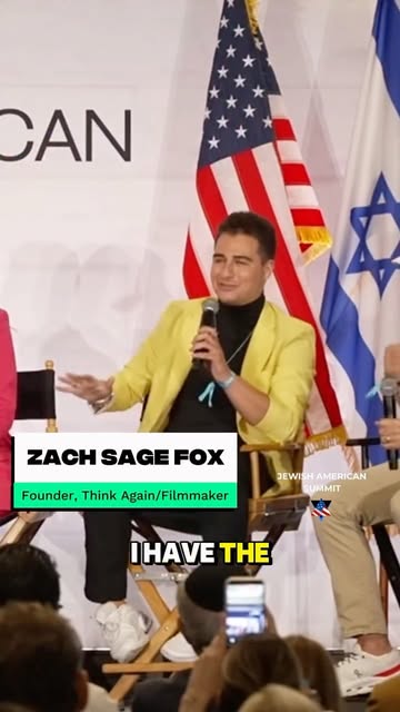 Zach Sage Fox explains how after October 7th, he took the tools of entertainment—bold storytelling, data, focus groups and testing—and ap…