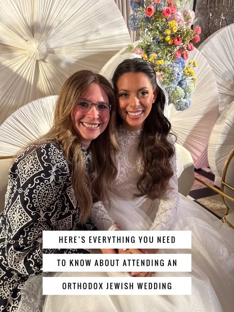 This week I was invited to attend the wedding of @nowjewishnanny. She is a beautiful woman inside and out and I was honored to celebrate…