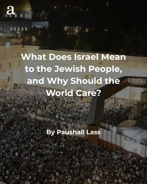 Israel is more than a modern country.

For Jews around the world, it is where thousands of years of history, prayer, ancestry, language,…