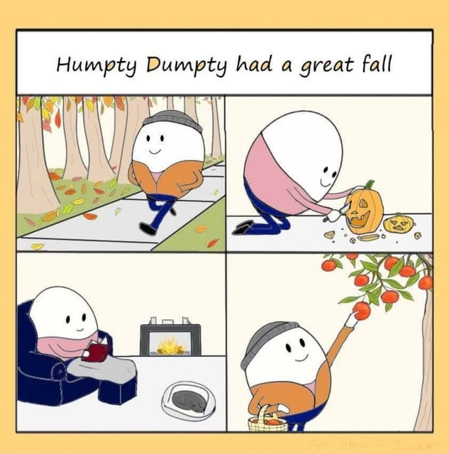 Me…. until December. 🍁 🍃 🍂