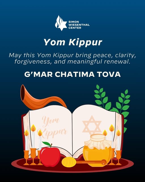 As Yom Kippur begins, we join Jewish communities around the world in a time of prayer, reflection, repentance and renewal.

May this sacr…