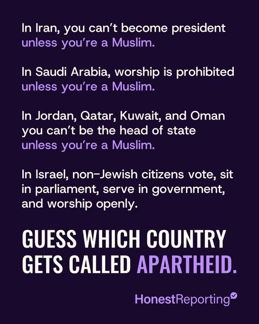 Across the Middle East, laws and constitutions openly reserve political power or religious privilege for Muslims.

In Israel, non-Jewish…