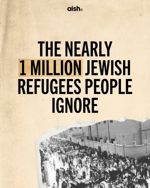 Nearly one million Jews were forced to leave communities across the Middle East and North Africa in the 20th century, many leaving behind…