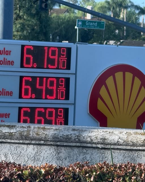 Don’t blame it on Trump. We are here in California have been paying prices not far off from what it is this morning. This is one of the m…