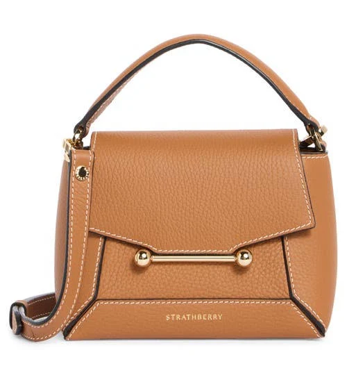 Nordstrom Strathberry Mosaic Nano Leather Top Handle Bag