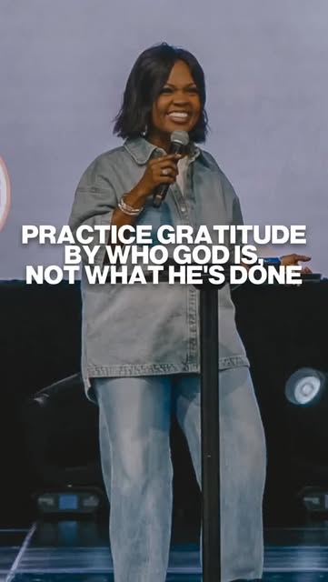 Regardless of what we want and what we didn’t get, we must always praise Him.

We serve a consistent and faithful God, that’s who He is.…