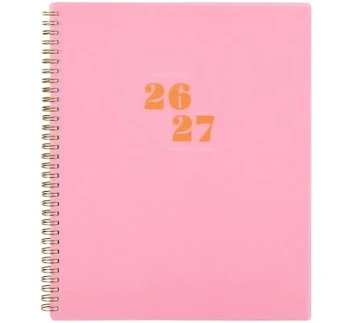 Organized by Happy Planner 12-Month Monthly/Weekly Big Twin Loop Planner