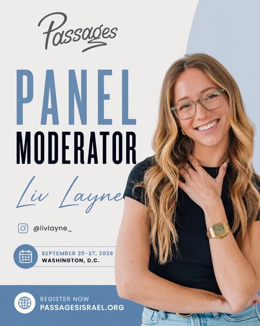 Meet your 2026 Israel Impact Summit Panel Moderator, Liv Layne! 🎤🇮🇱

Liv is a Christian creator, speaker, and the Director of Social M…