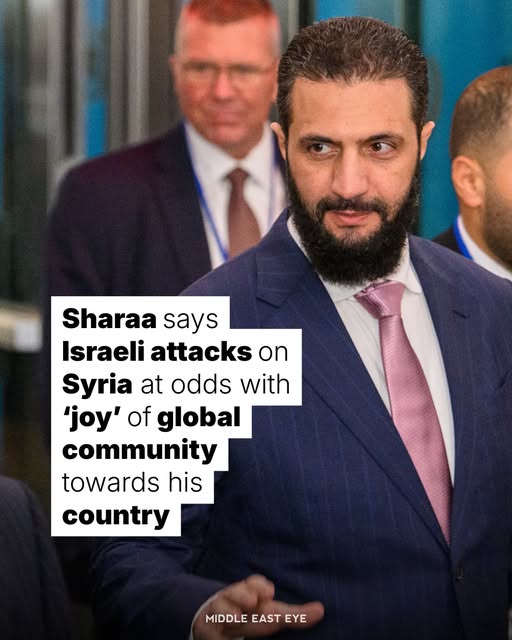 Syrian President Ahmad al-Sharaa used his speech at the United Nations General Assembly to declare his country’s return to the internatio…